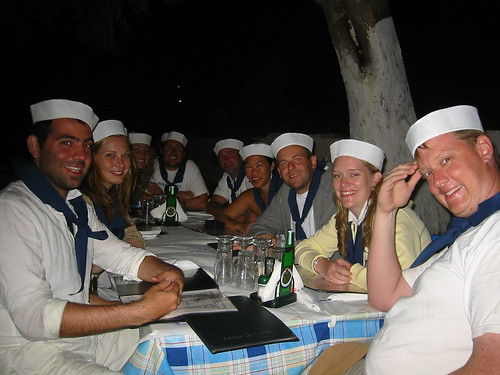 sailors at dinner