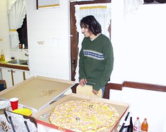 Gori and his Birthday Pizza